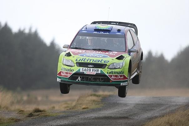 Ford hatte viel Pech beim Rallye-WM-Finale in Wales. Foto: Ford/auto-reporter.net 